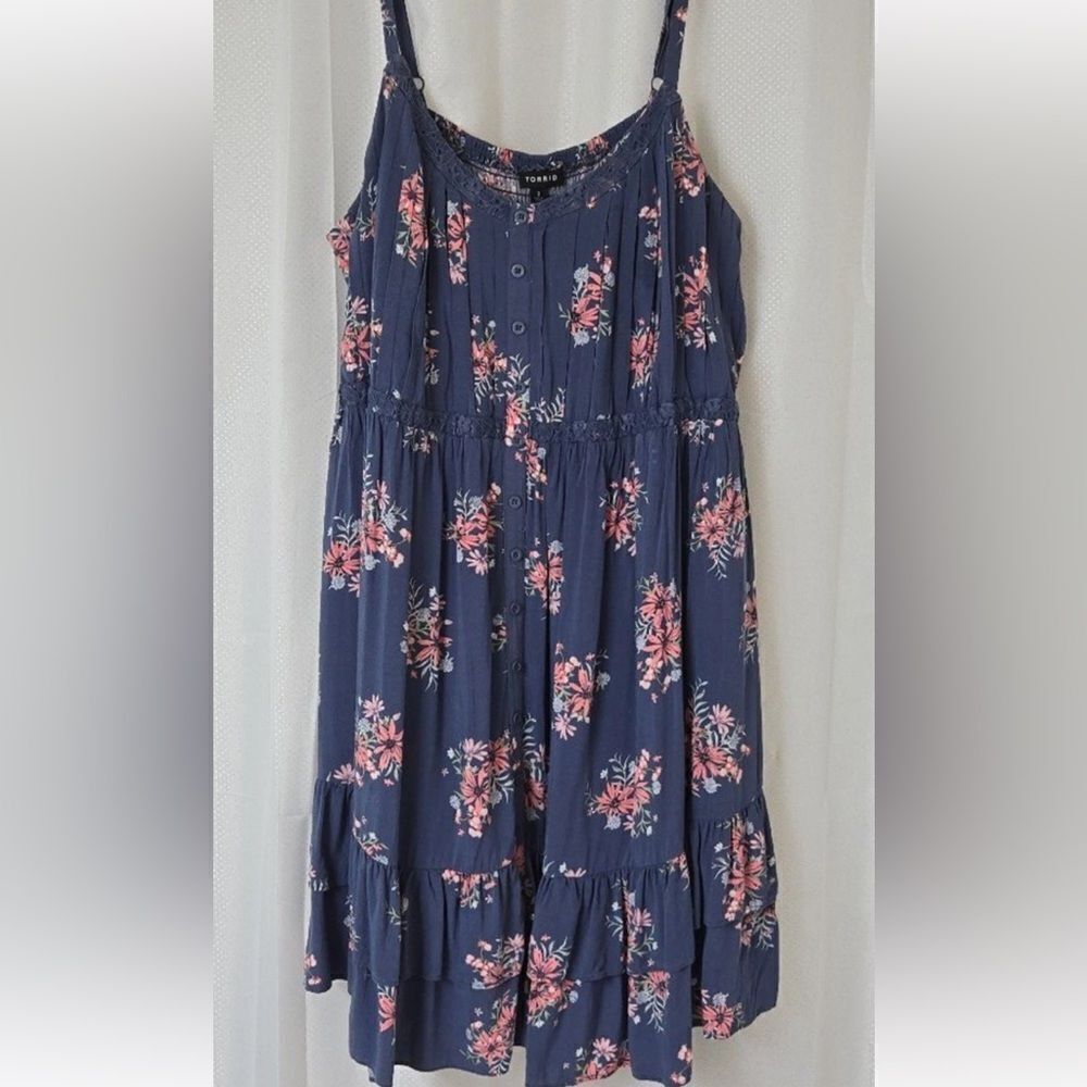 Torrid skater Floral Print Dress
